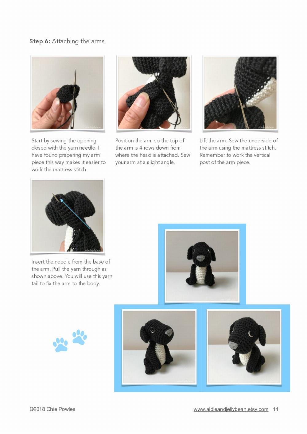 May the Labrador Puppy Crochet Pattern