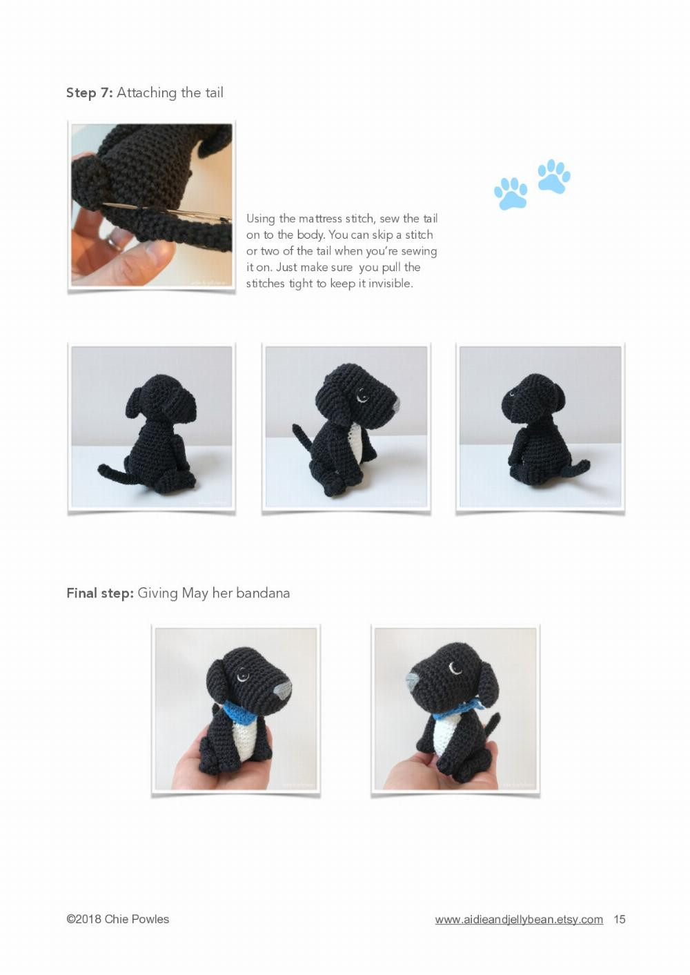 May the Labrador Puppy Crochet Pattern