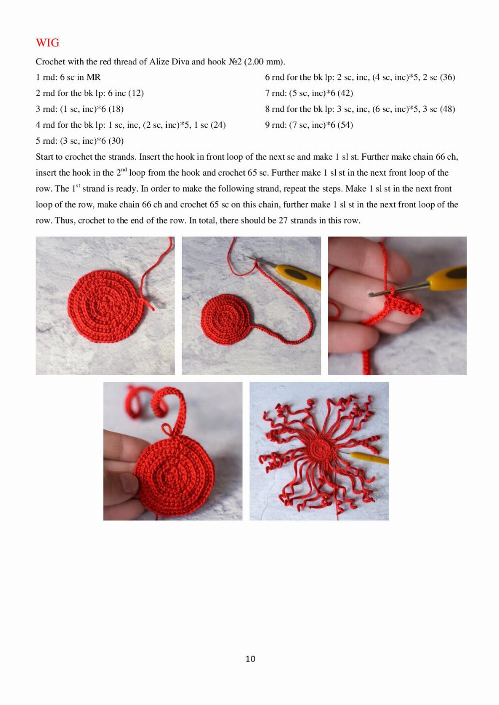 mermaid adn fish crochet pattern