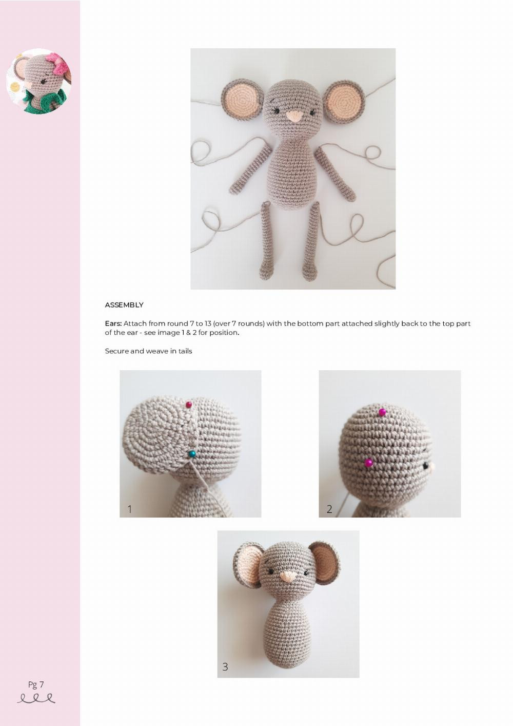 MILLIE MOUSE CROCHET PATTERN