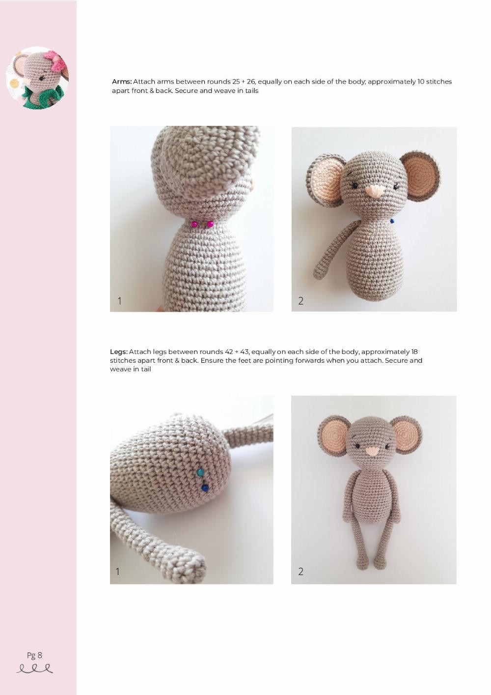 MILLIE MOUSE CROCHET PATTERN