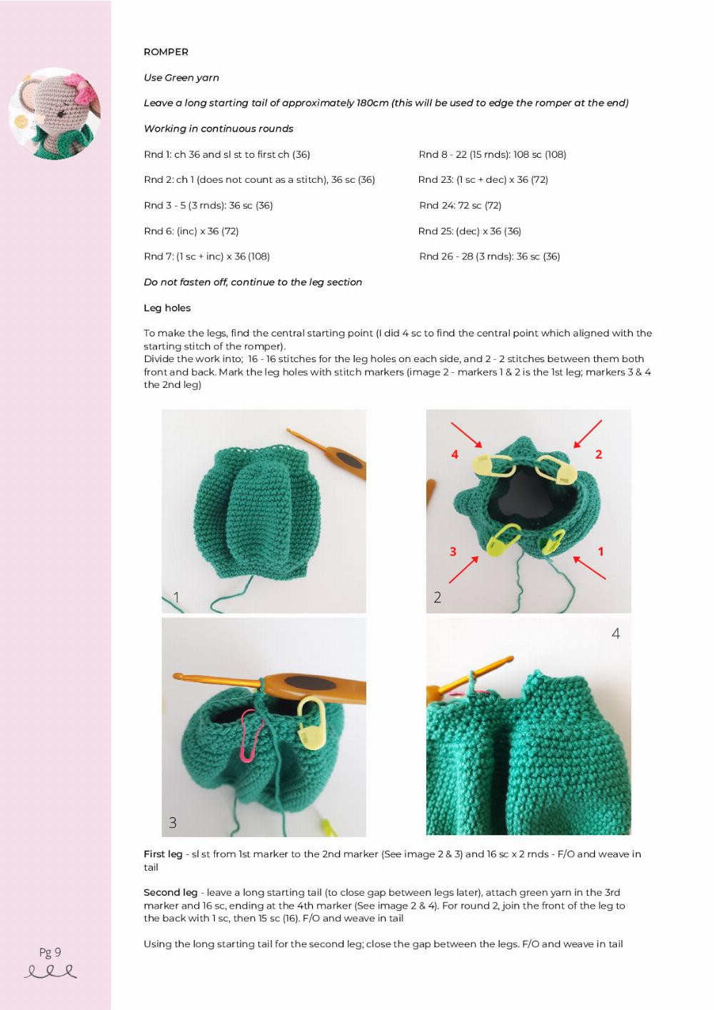 MILLIE MOUSE CROCHET PATTERN