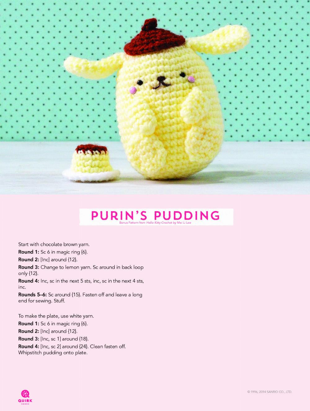 Mimmy’s Teddy Bear k kkk kk k Bonus Pattern from Hello Kitty Crochet