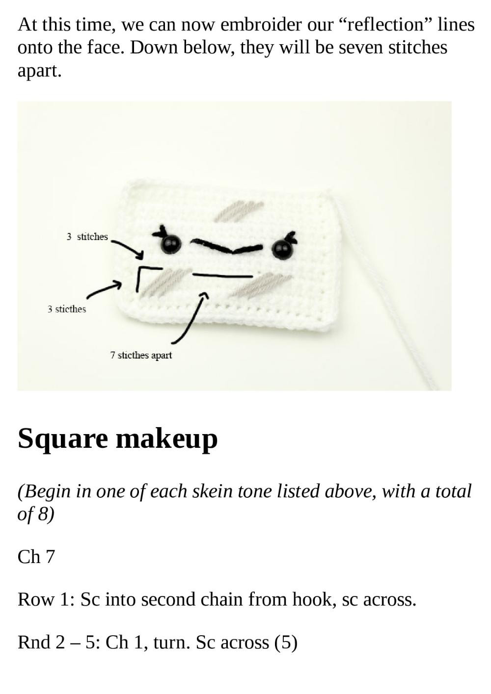 Mindful Makeup Palette pattern