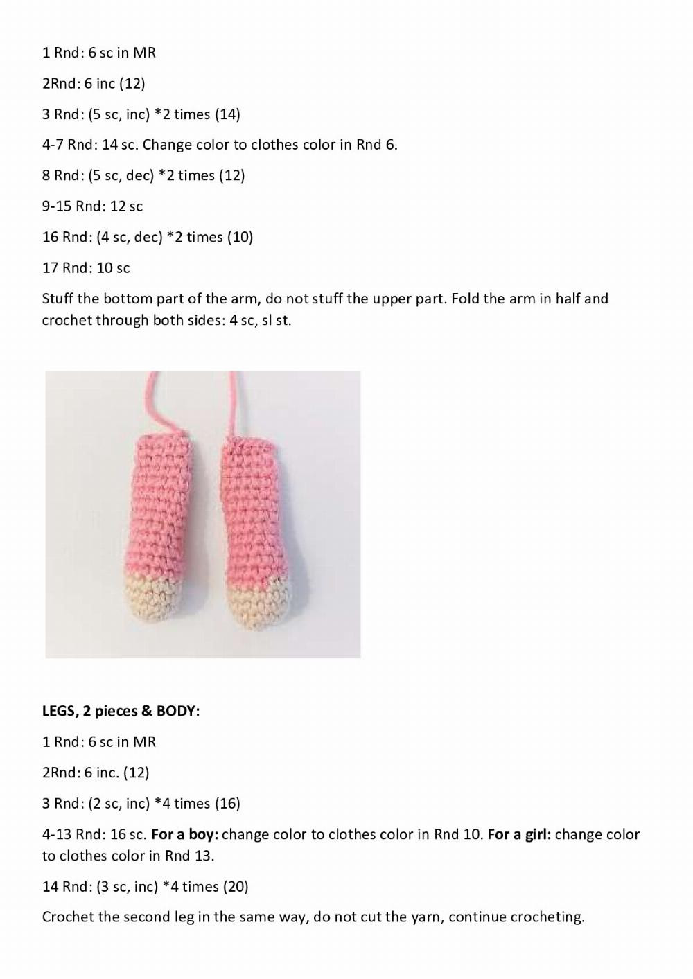 «Mini-dolls» Crochet Pattern!