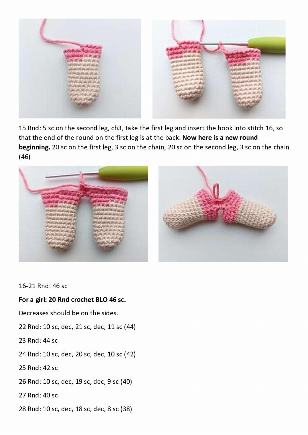 «Mini-dolls» Crochet Pattern!