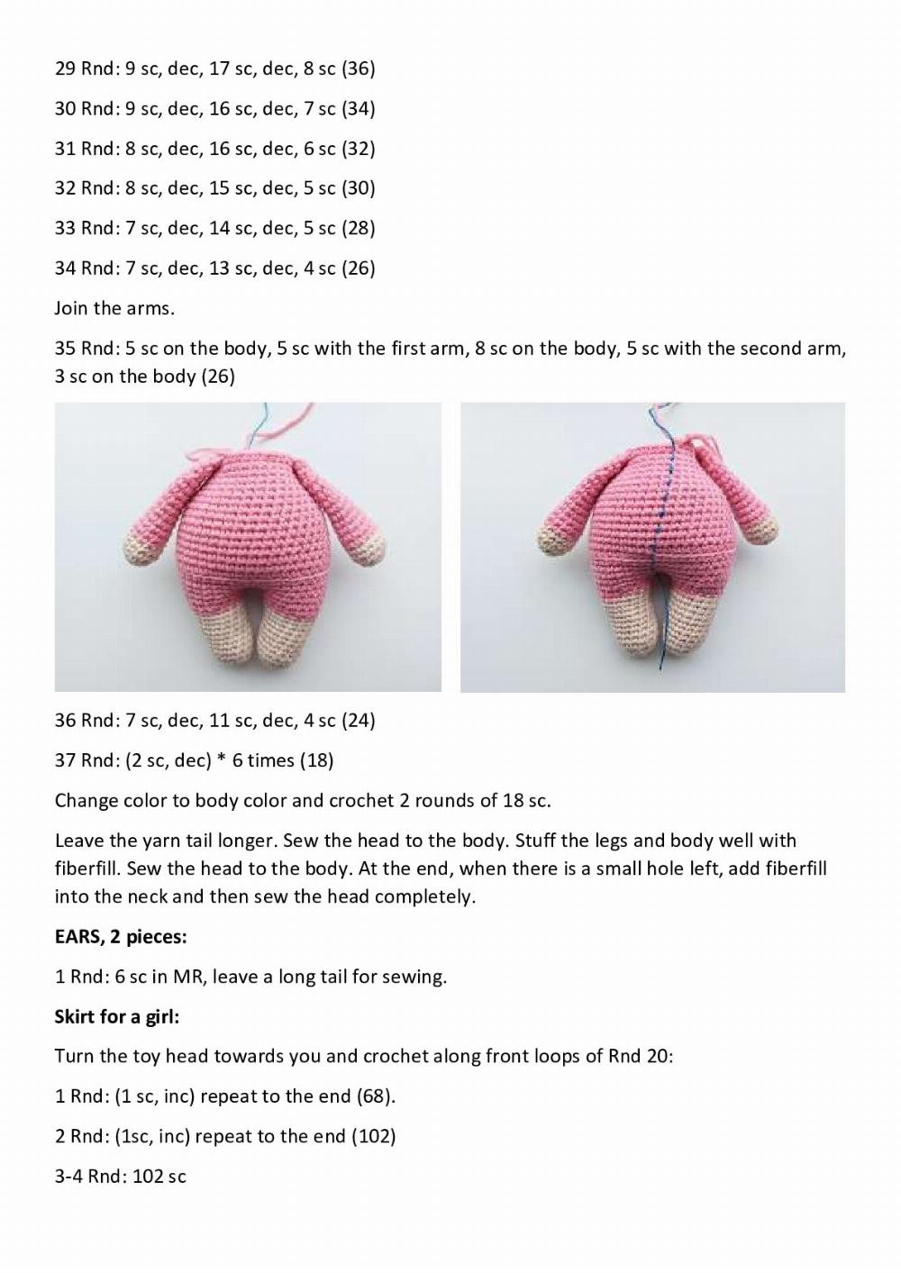 «Mini-dolls» Crochet Pattern!