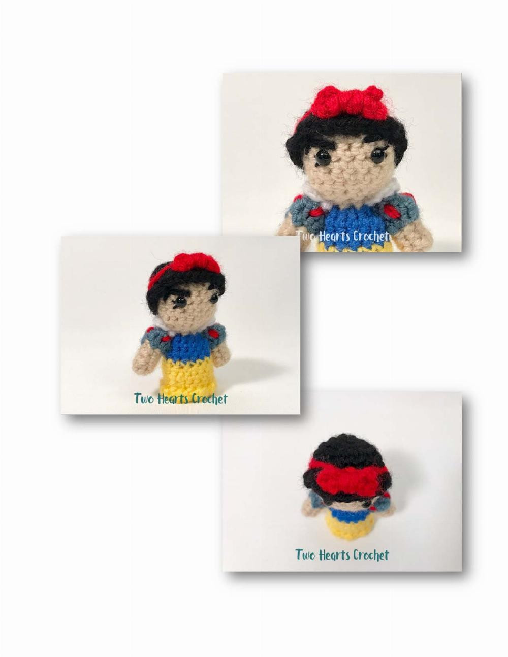 Mini Princess Amigurumi Snow White