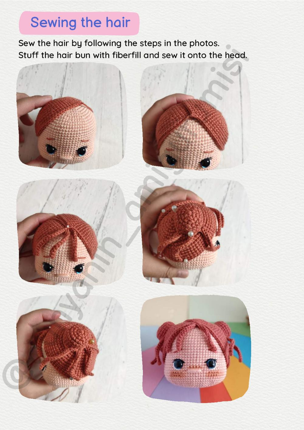 Monami Doll crochet pattern