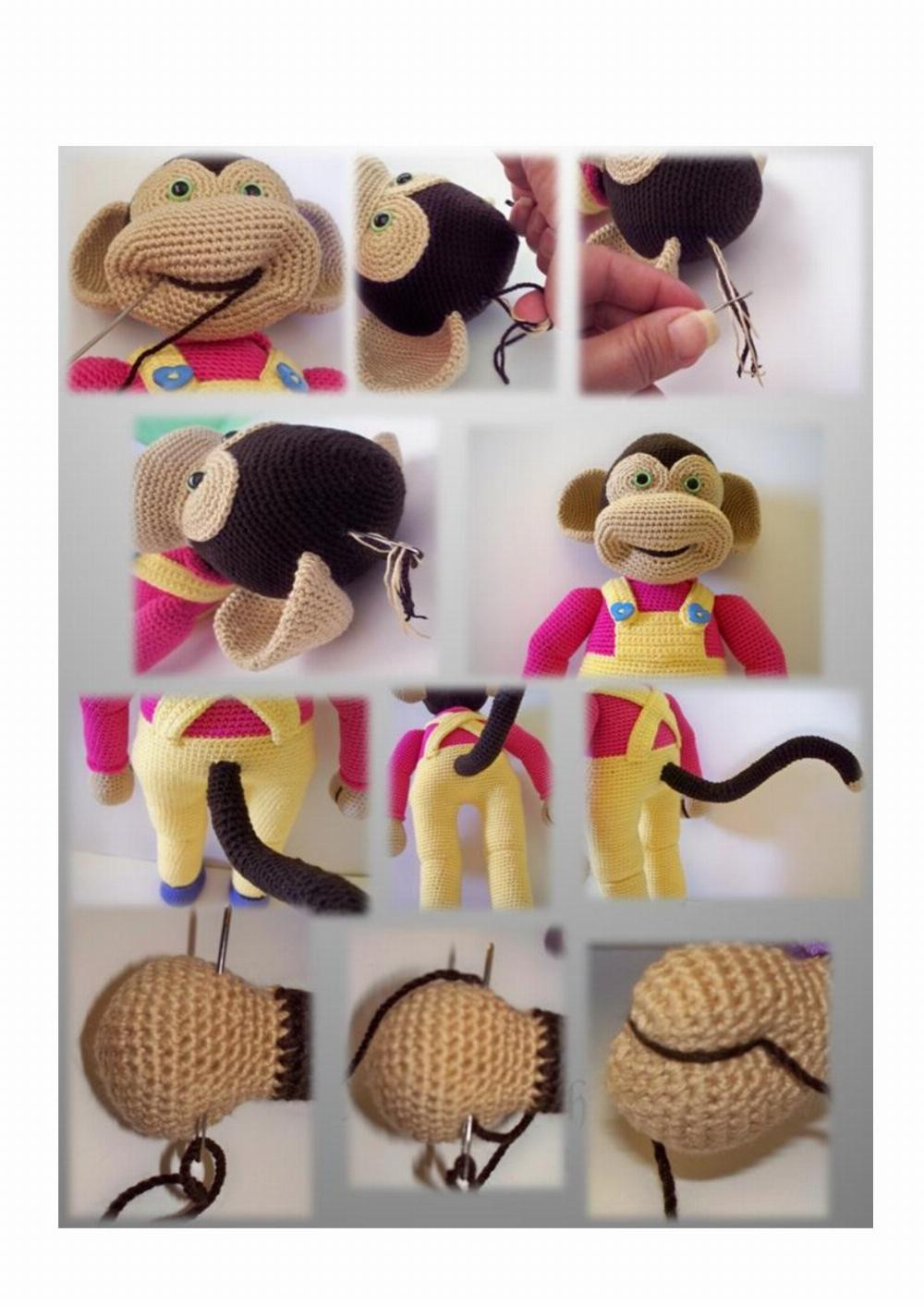 monkey boy crochet pattern