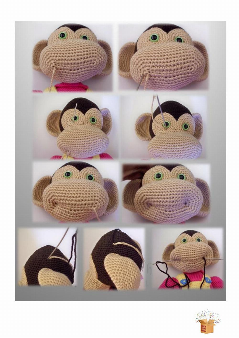 monkey boy crochet pattern