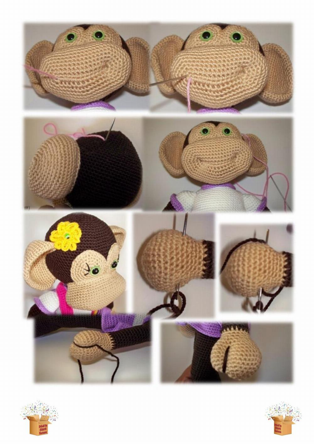 monkey girl crochet pattern