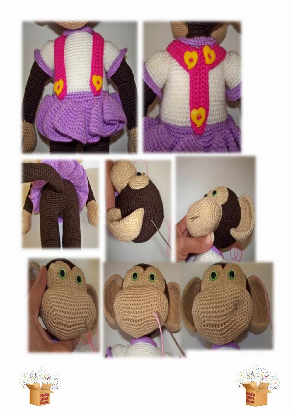 monkey girl crochet pattern