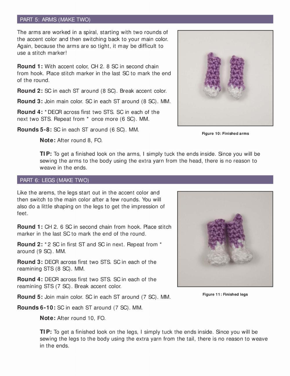 Monkeys crochet pattern