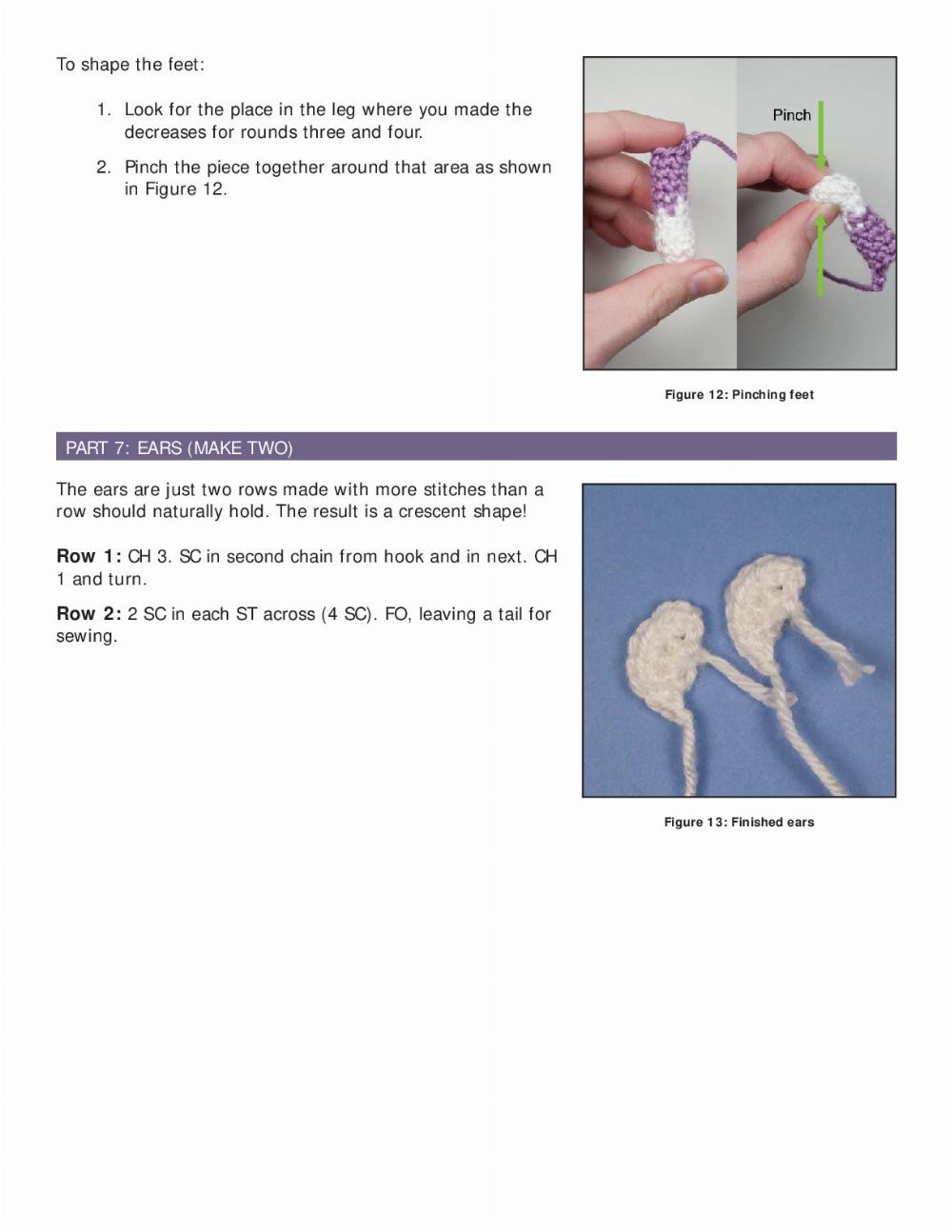 Monkeys crochet pattern