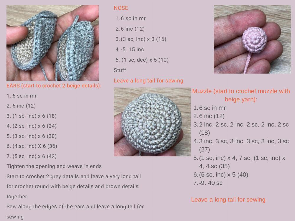 Mouse Arkasha crochet pattern