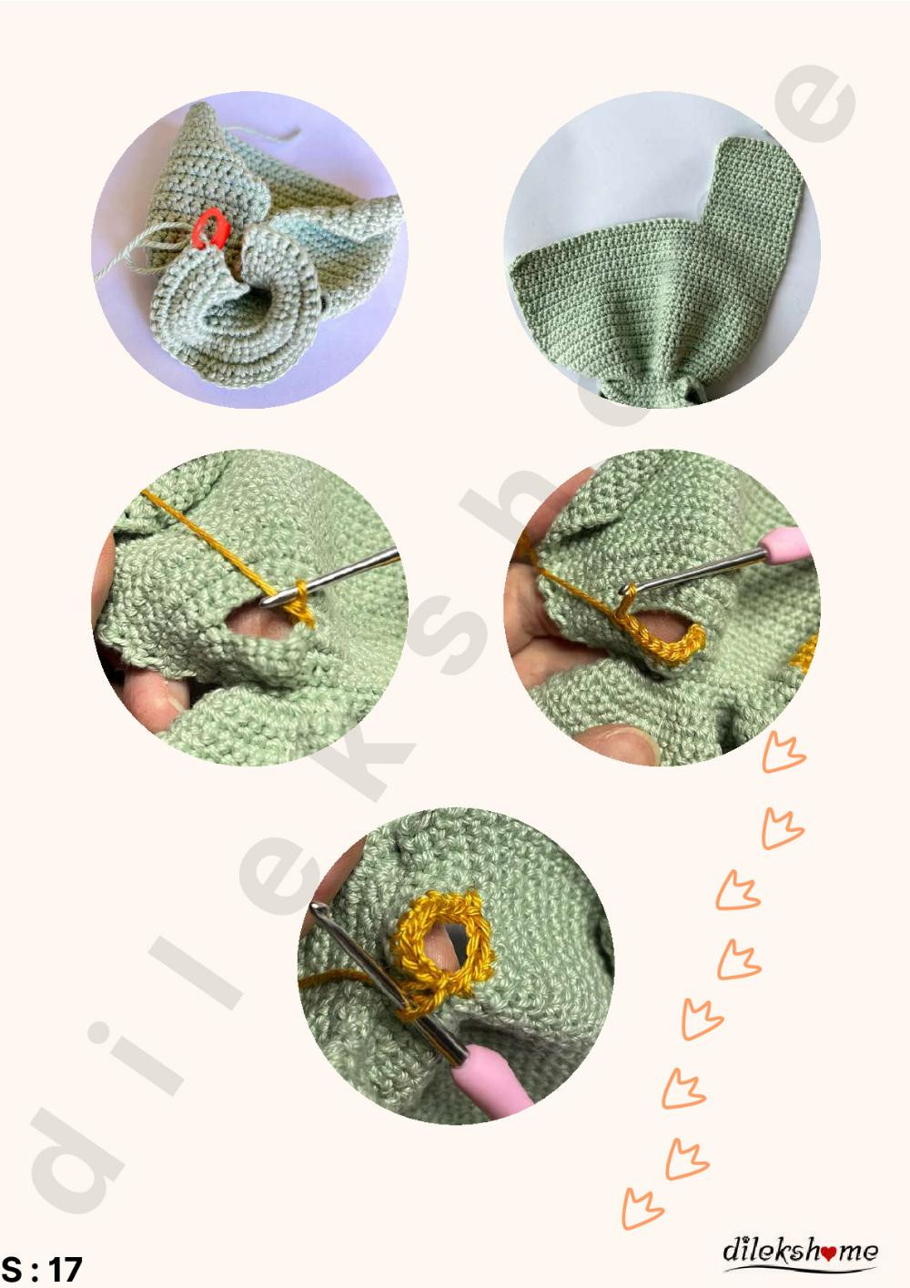 Mr Duck English Crochet Pattern