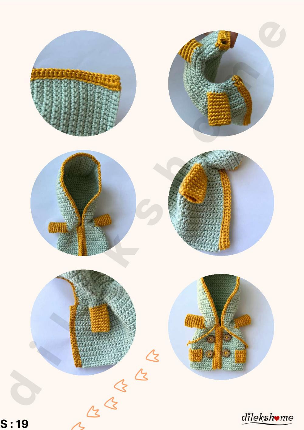 Mr Duck English Crochet Pattern