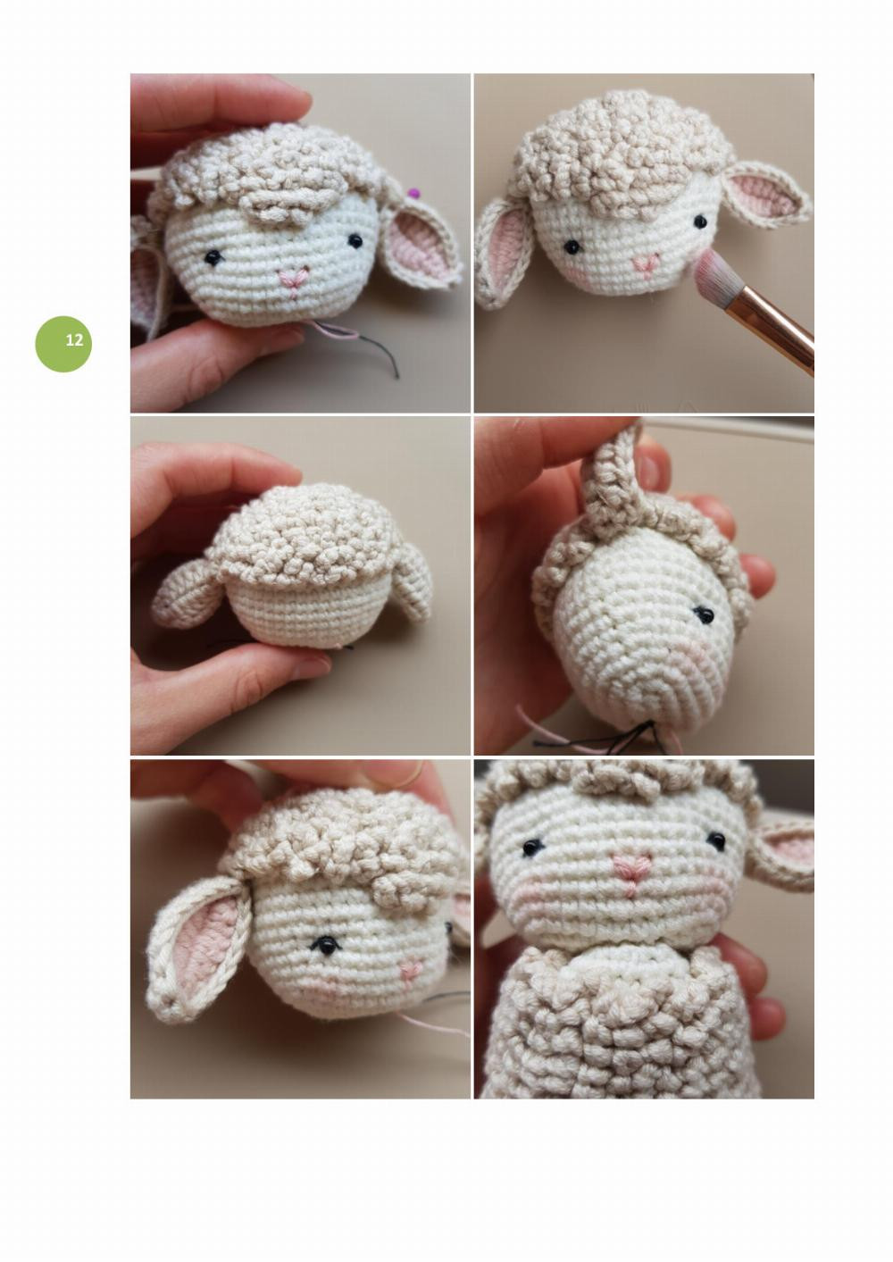 My sweet lamb crochet pattern