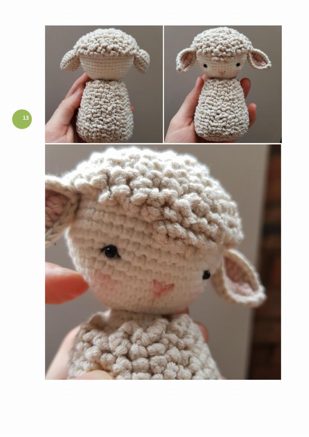 My sweet lamb crochet pattern