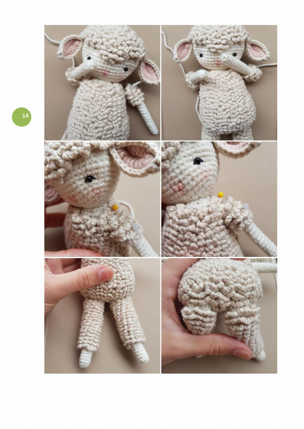 My sweet lamb crochet pattern