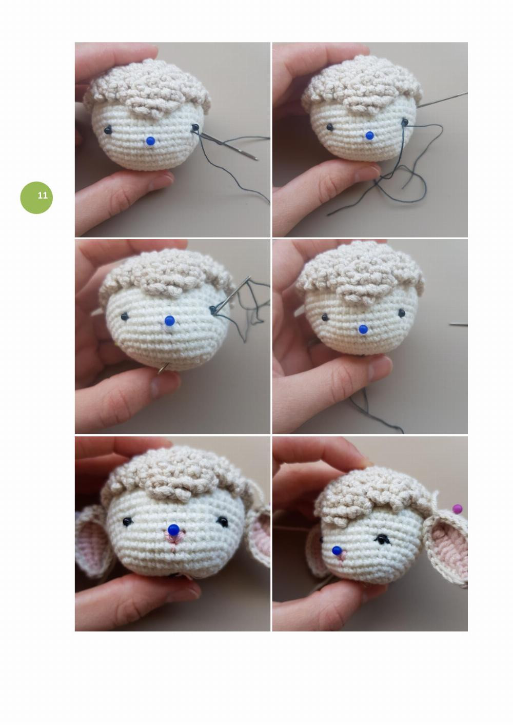 My sweet lamb crochet pattern