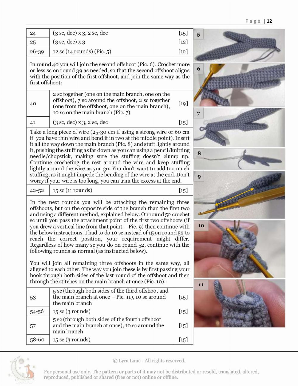 Nix crochet pattern