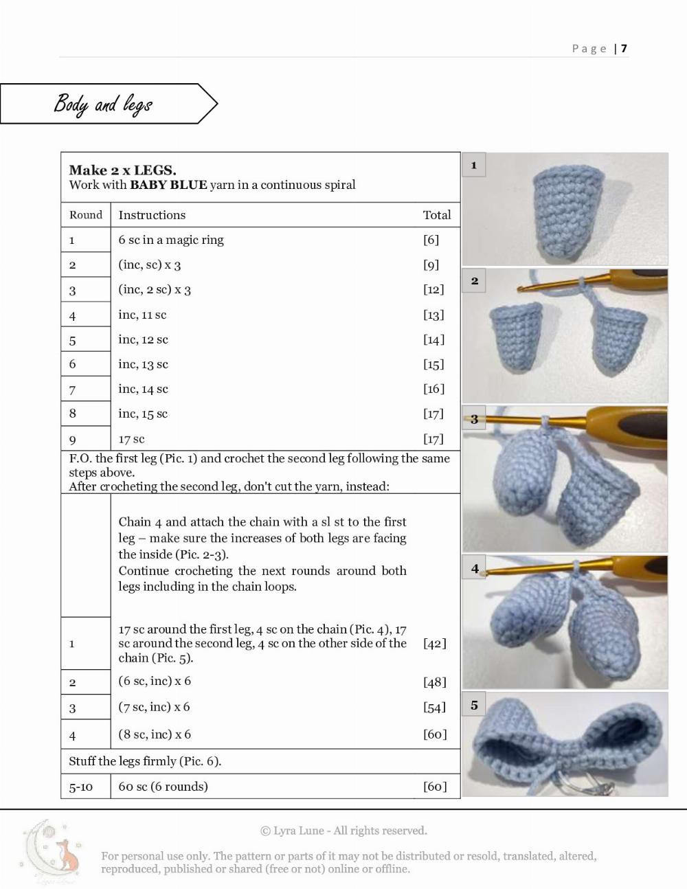 Nix crochet pattern