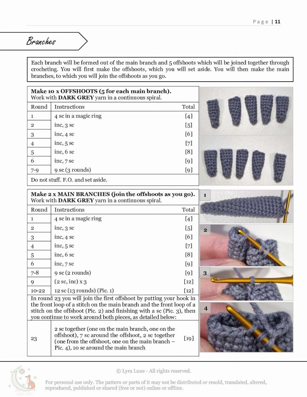 Nix crochet pattern