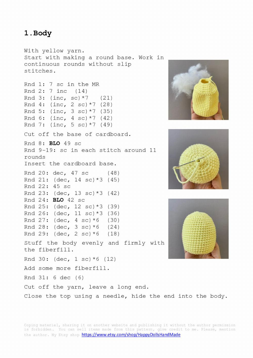 Palm Gnome crochet pattern