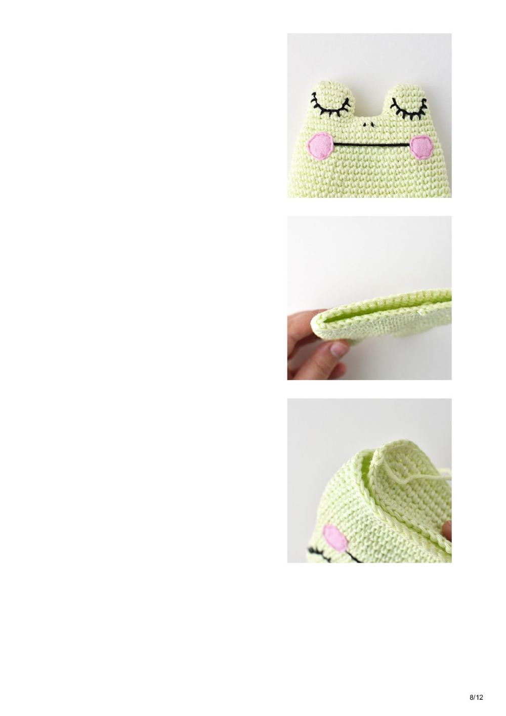 Pastel Frog | Free Amigurumi