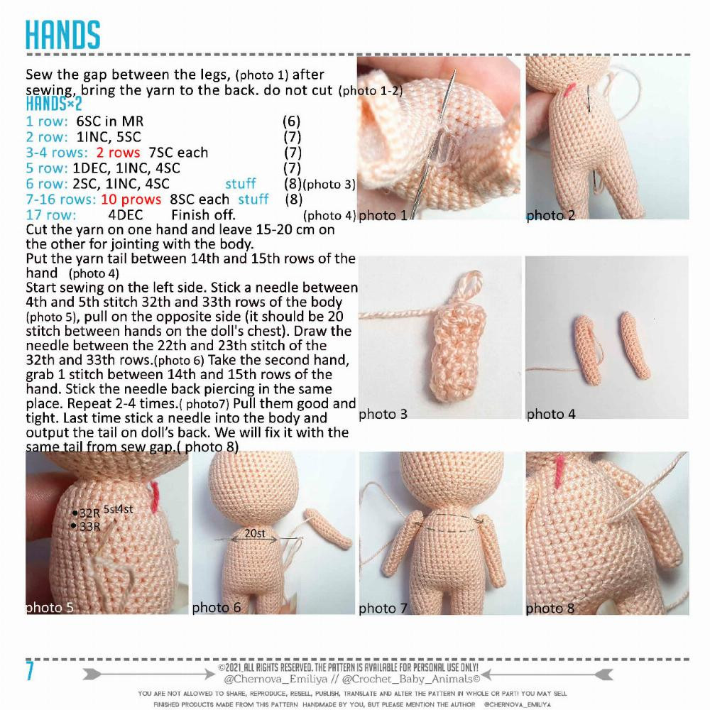 pattern baby dolls my love crochet.