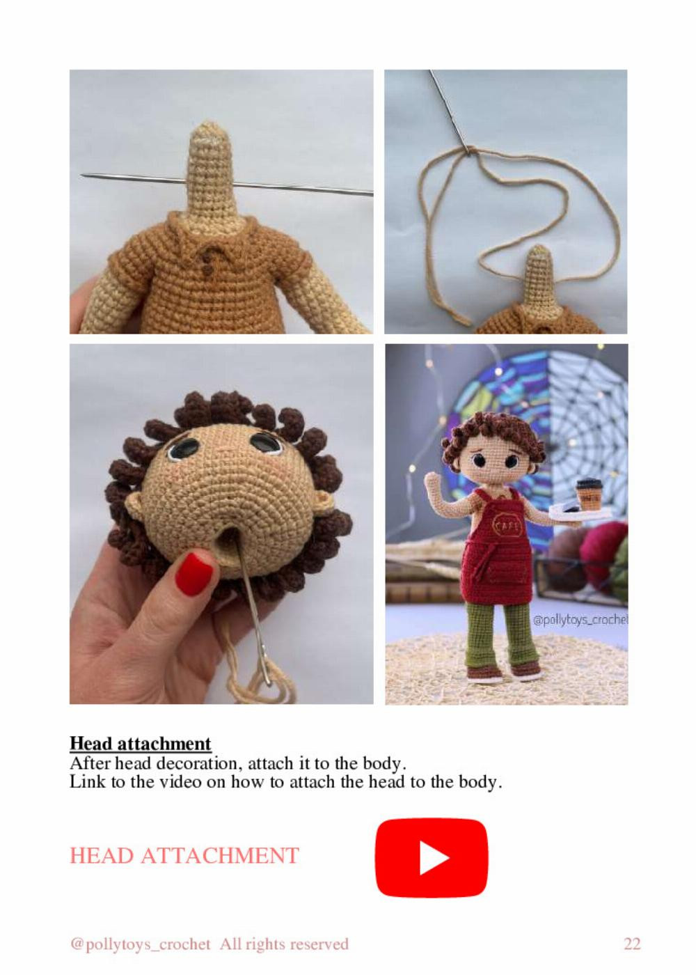 PATTERN CROCHET DOLL TYLER GALPIN