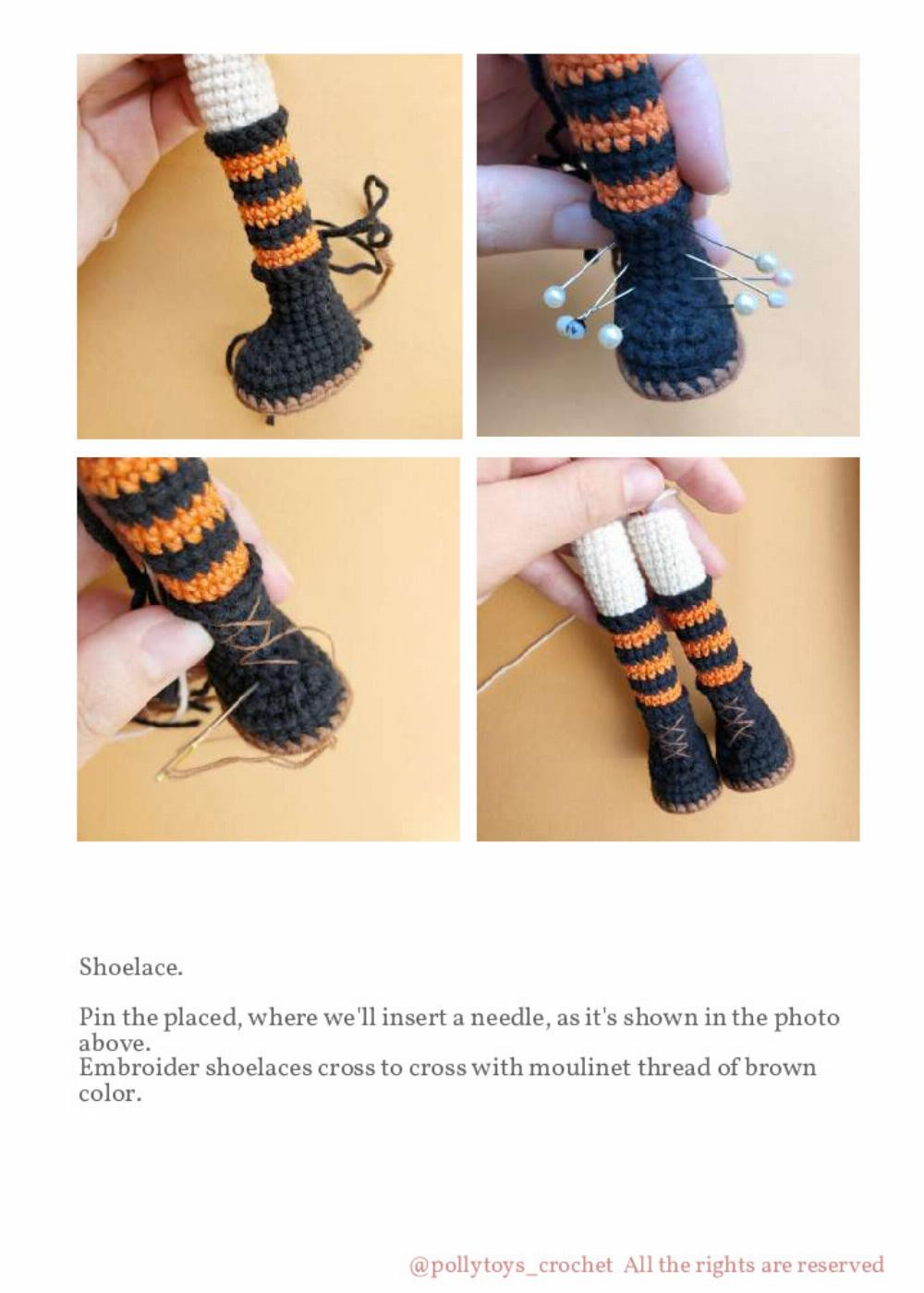 PATTERN CROCHET DOLL WITCH PHOEBE