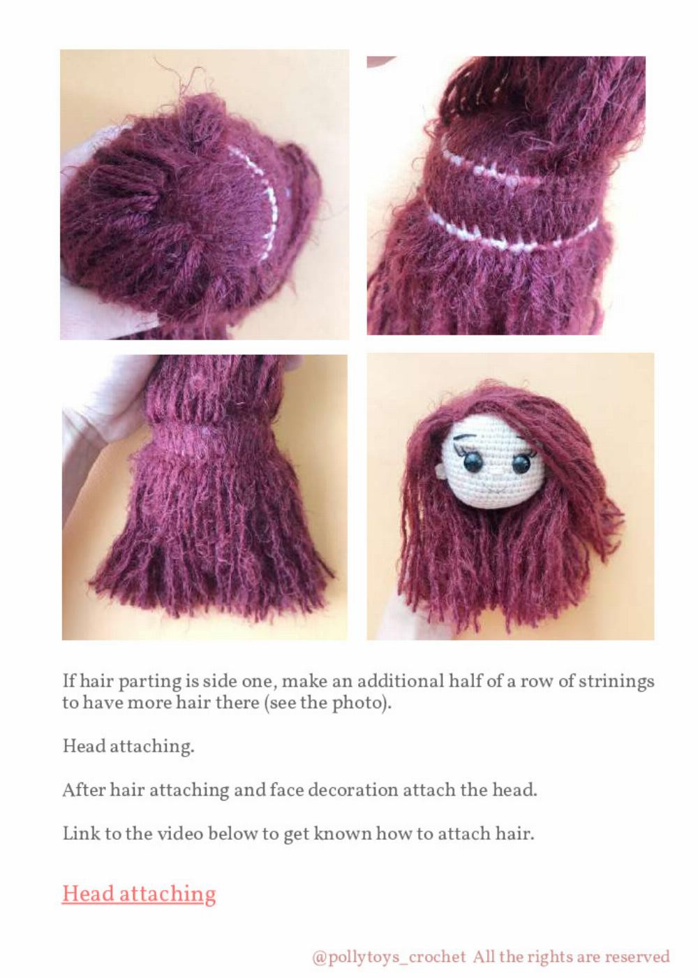 PATTERN CROCHET DOLL WITCH PHOEBE