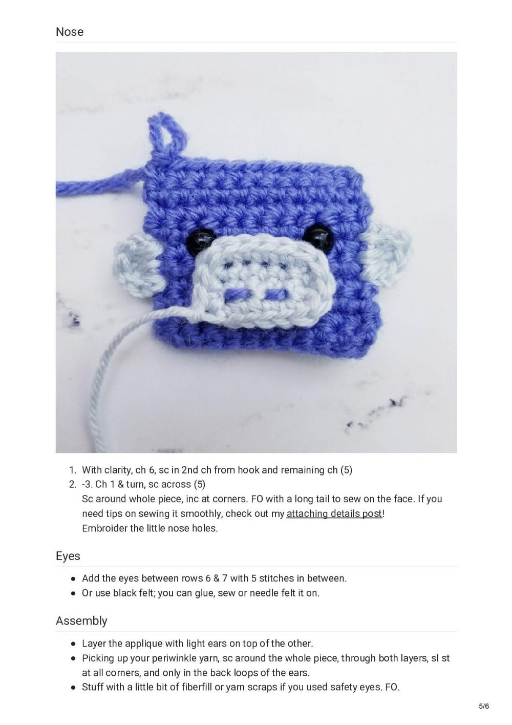 PATTERN: Discord Wumpus Keychain