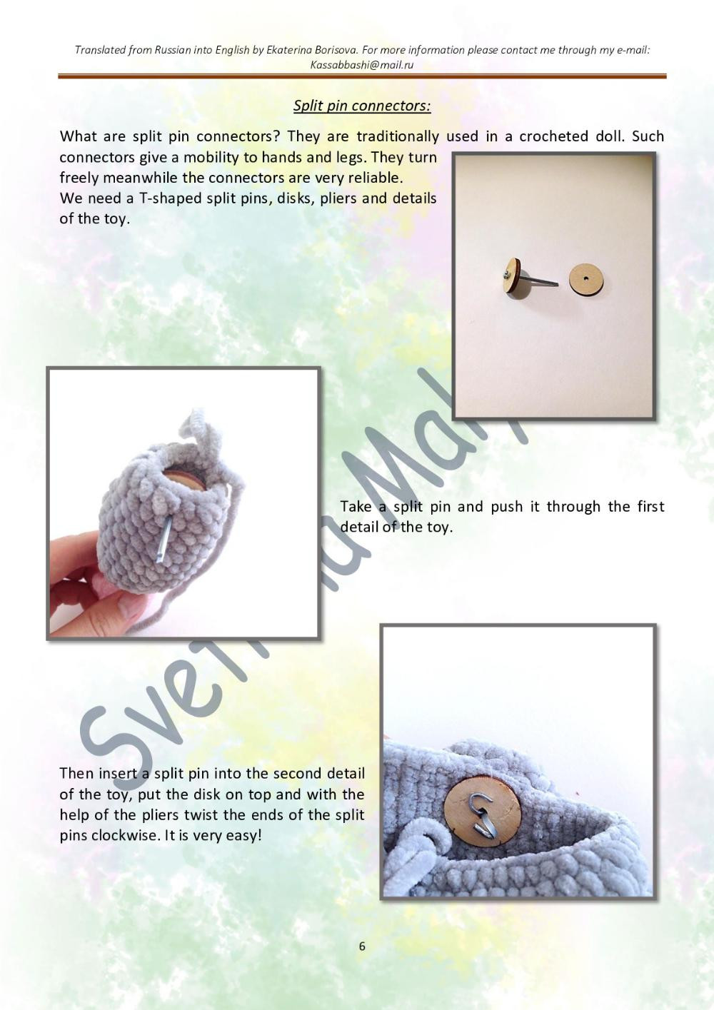 PATTERN & TUTORIAL Little mouse Gus (only crochet hook)