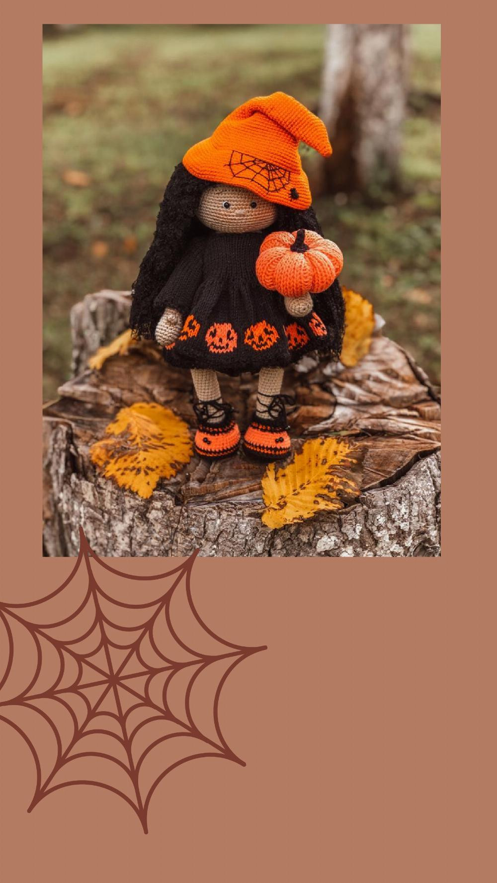 PATTERN WITCH OUTFIT crochet