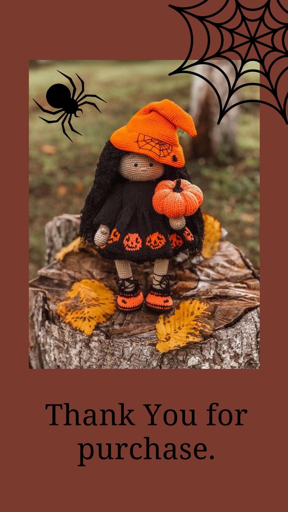 PATTERN WITCH OUTFIT crochet