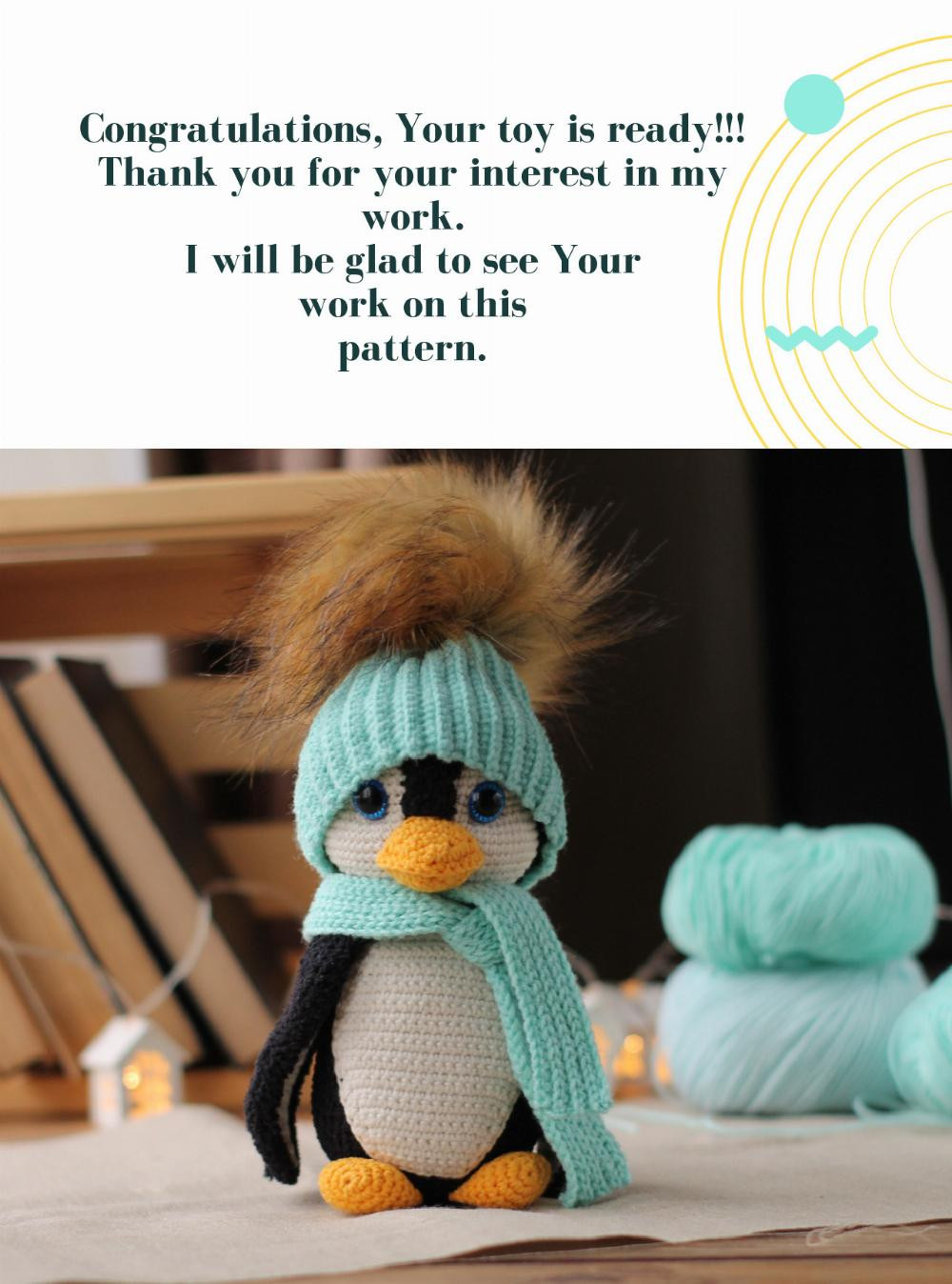 PENGUIN LILO crochet pattern