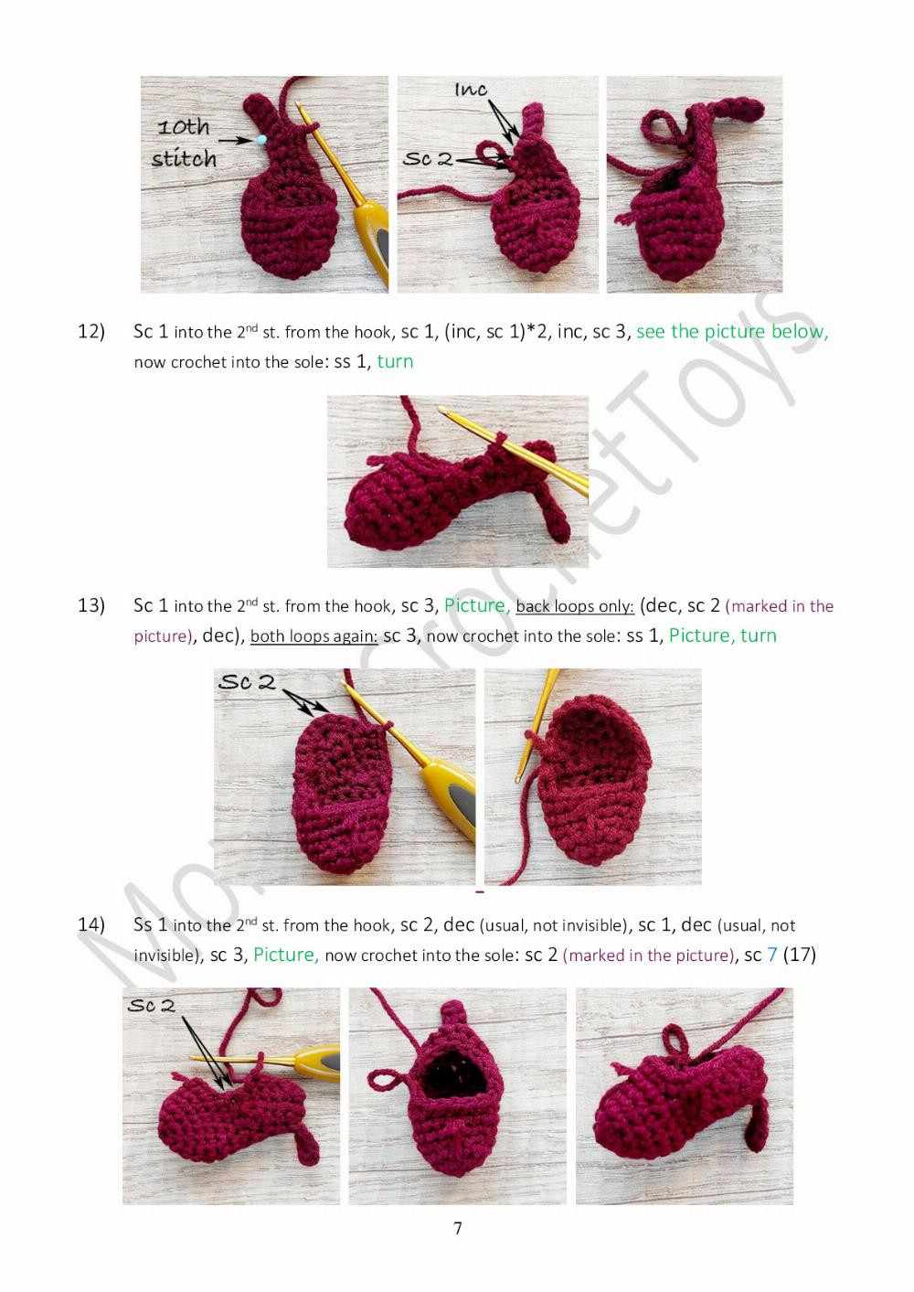 Pin-up girl Crochet pattern