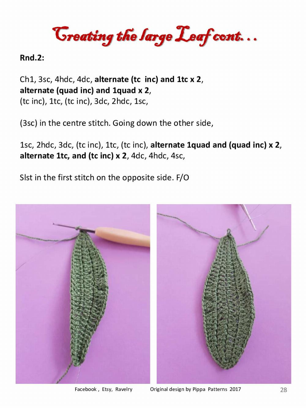 Primula Pattern and Instructions