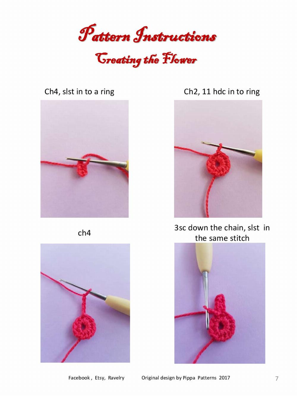 Primula Pattern and Instructions