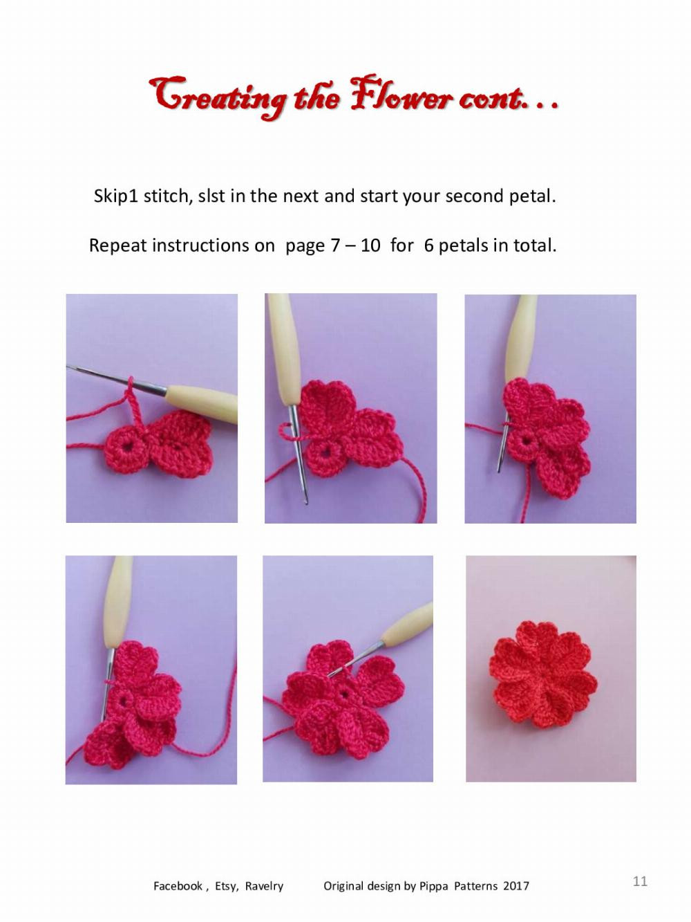 Primula Pattern and Instructions