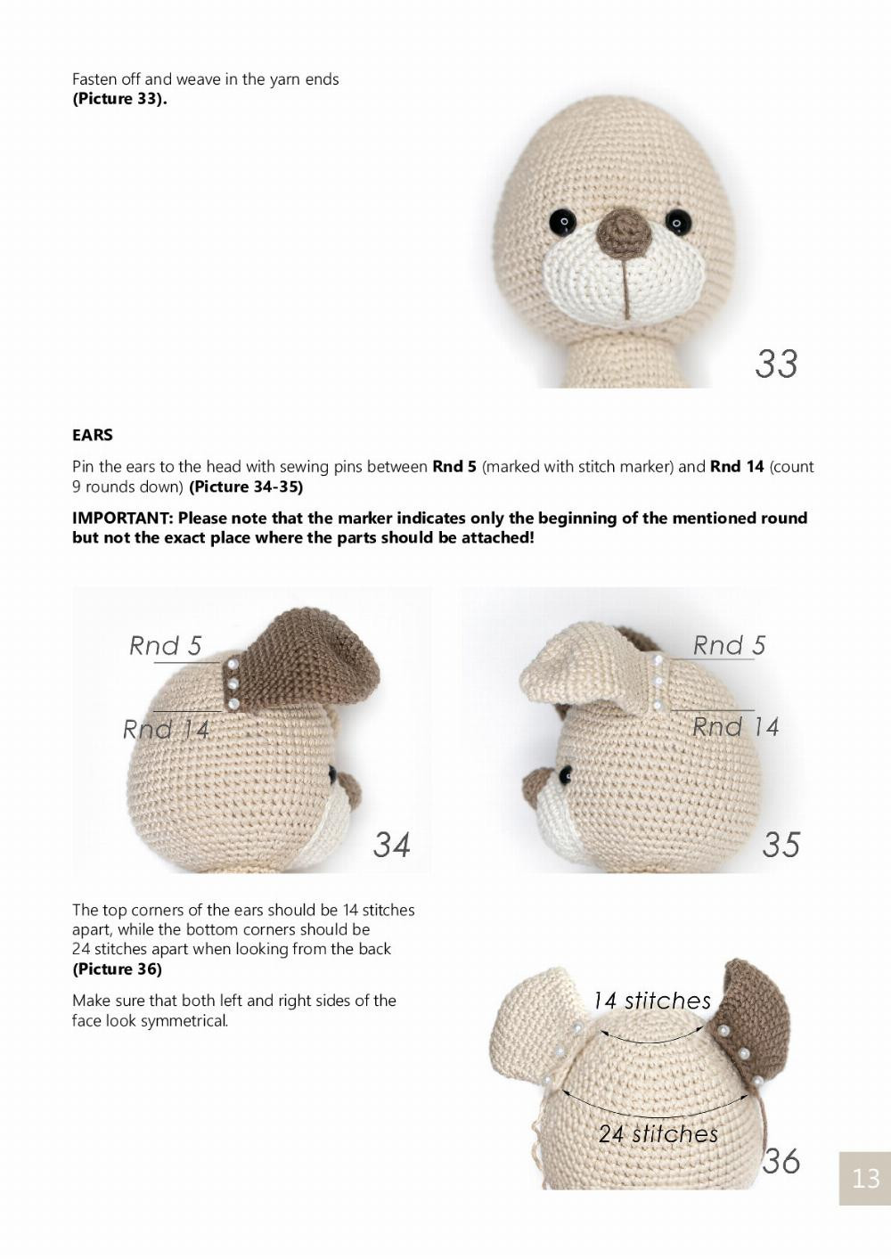 puppy dog crochet pattern