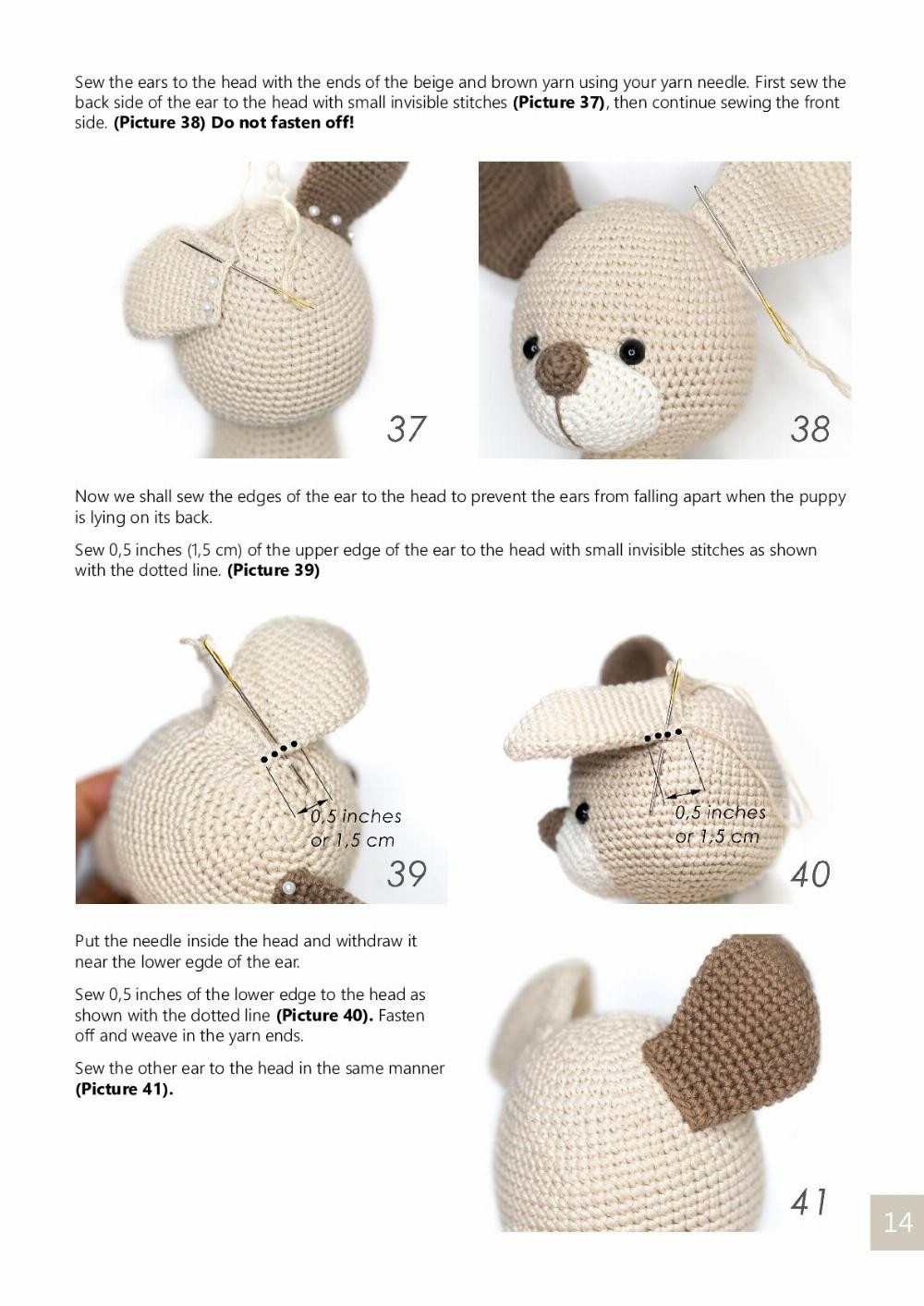 puppy dog crochet pattern