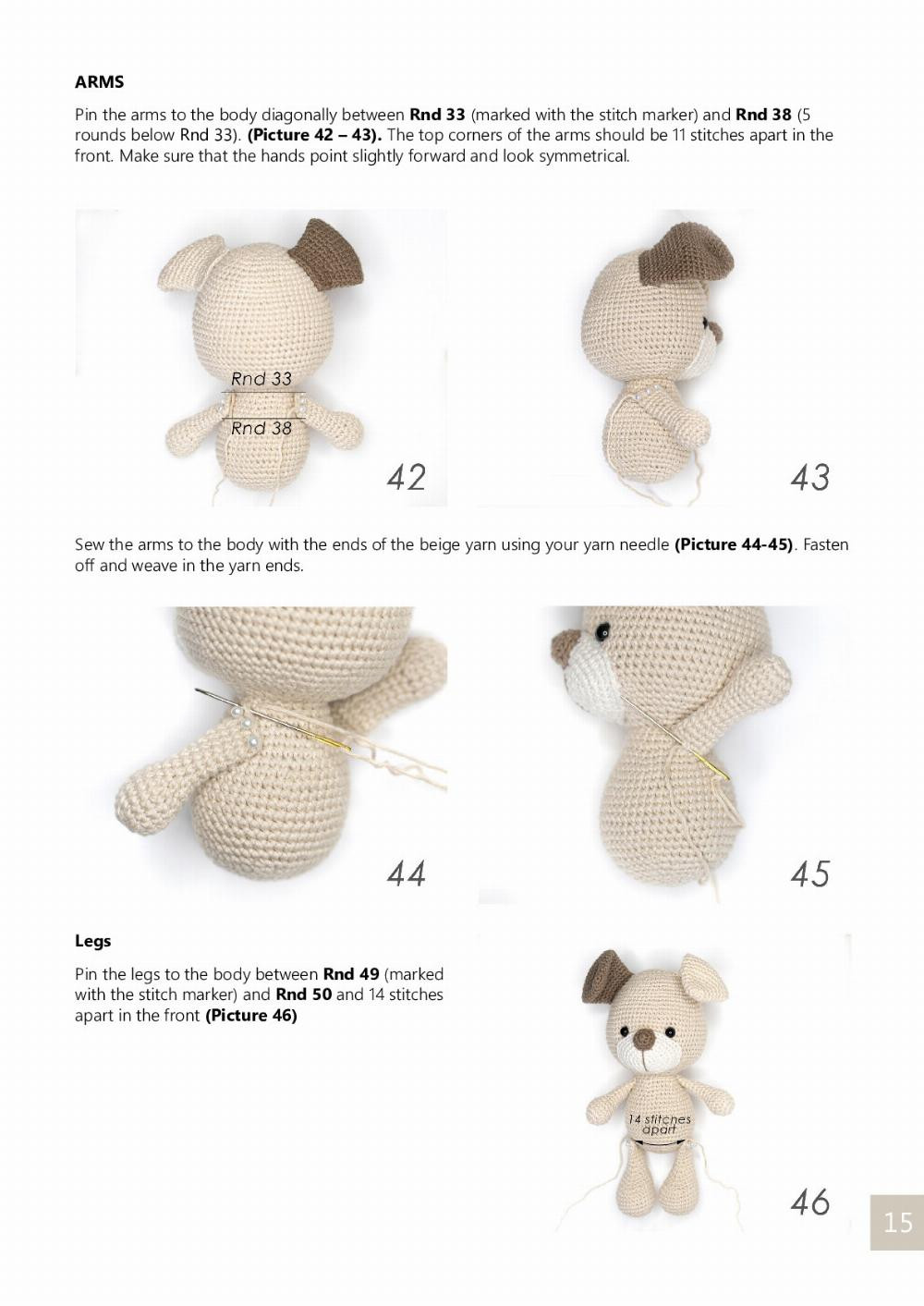 puppy dog crochet pattern