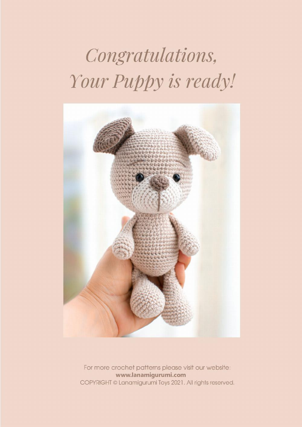 puppy dog crochet pattern