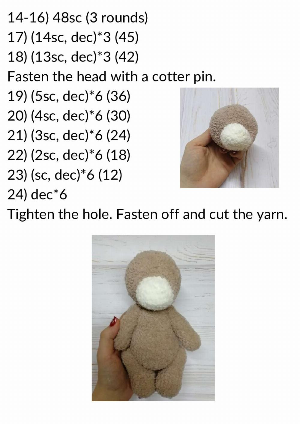 Reindeer Crochet Pattern