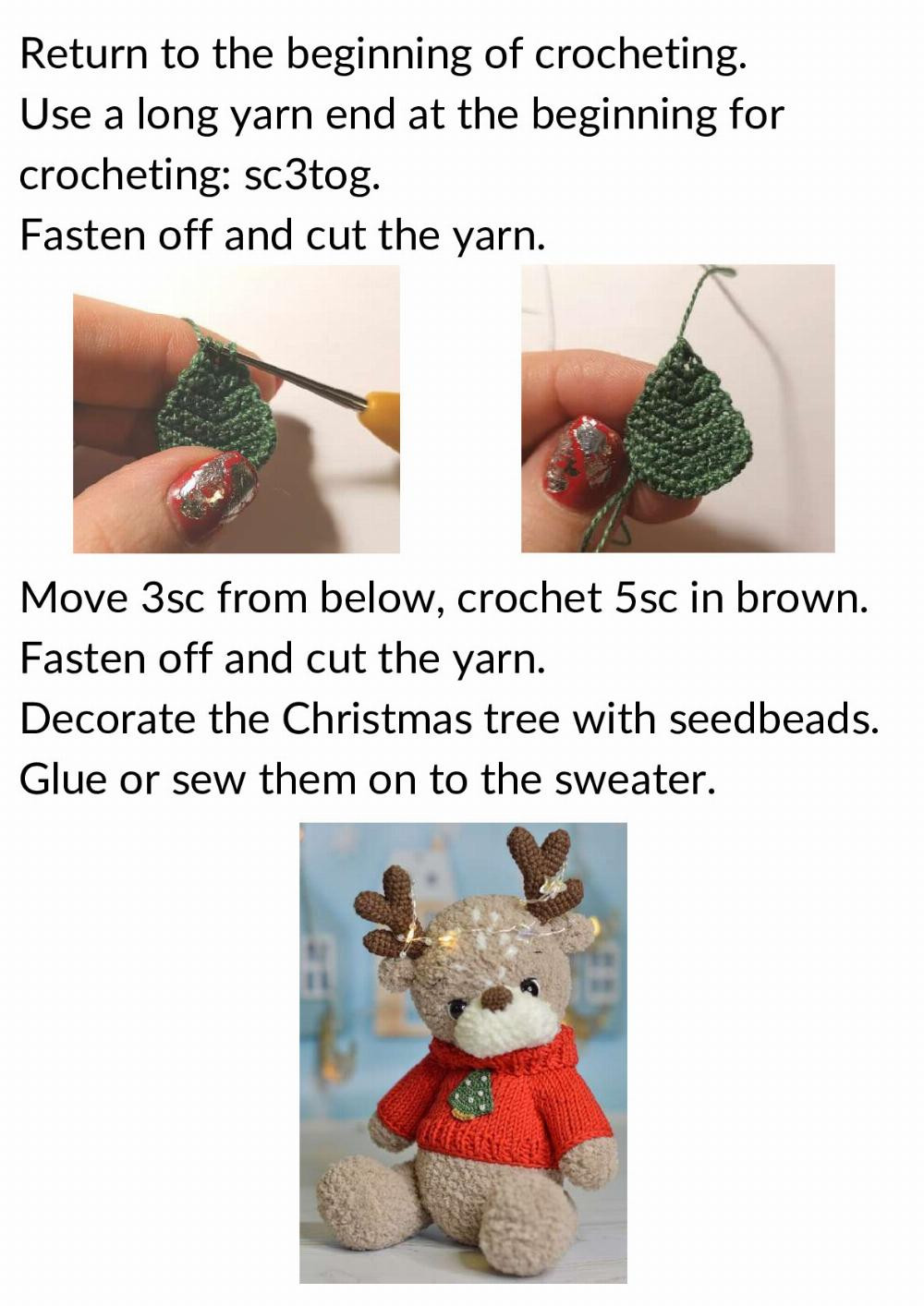 Reindeer Crochet Pattern